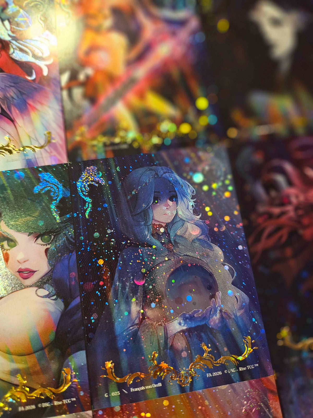 Uncut Sheet Galaxy Foil Rise X GalaTCG