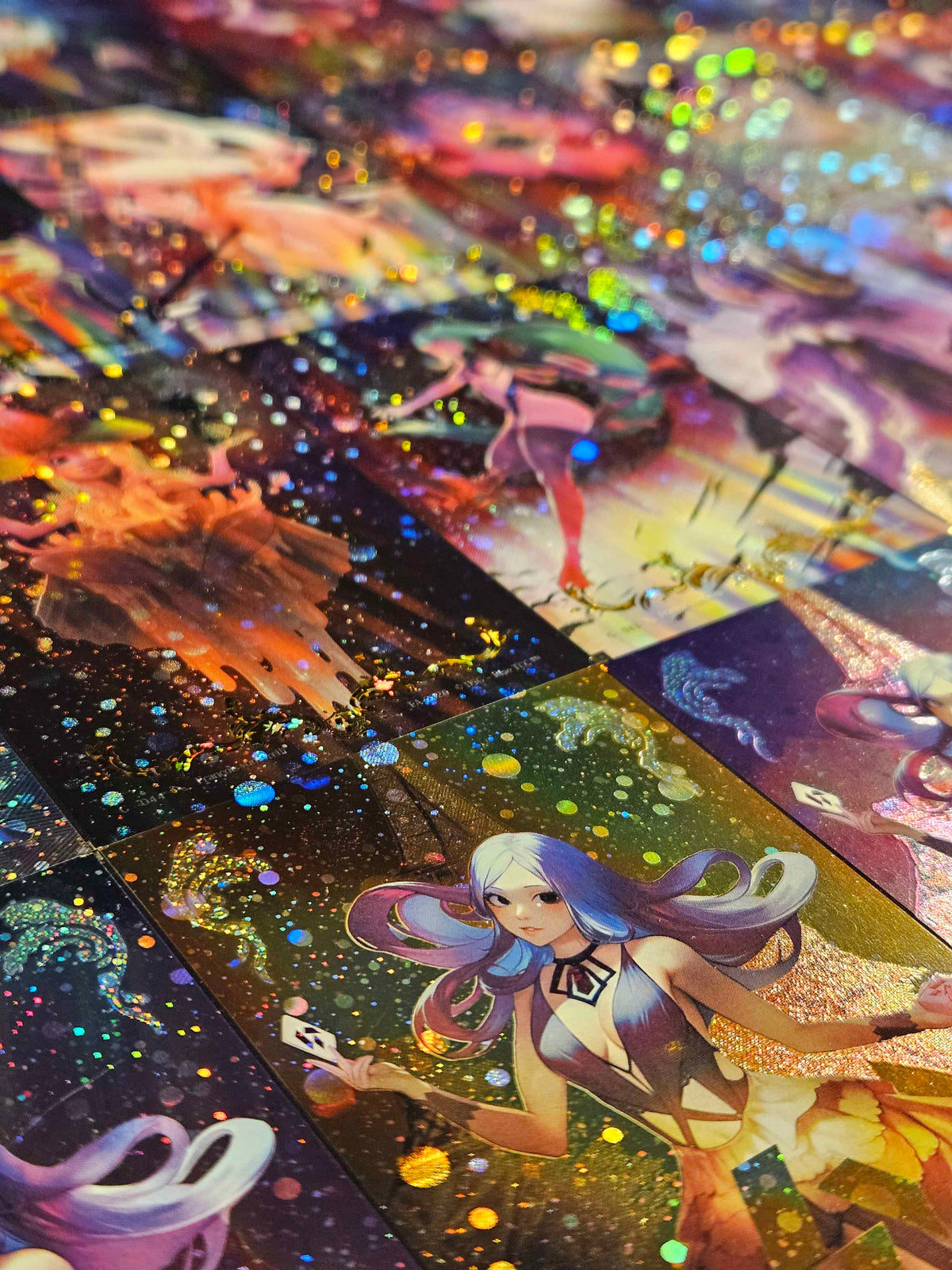Uncut Sheet Galaxy Foil Rise X GalaTCG