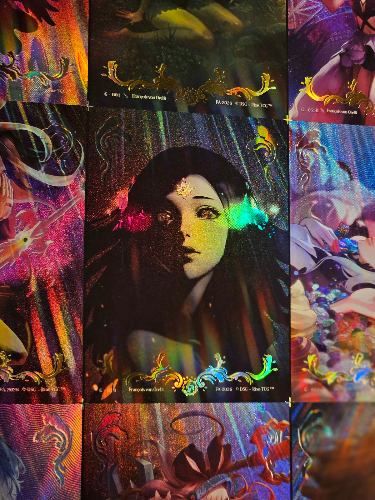 Uncut Sheet Rainbow Foil Rise X GalaTCG