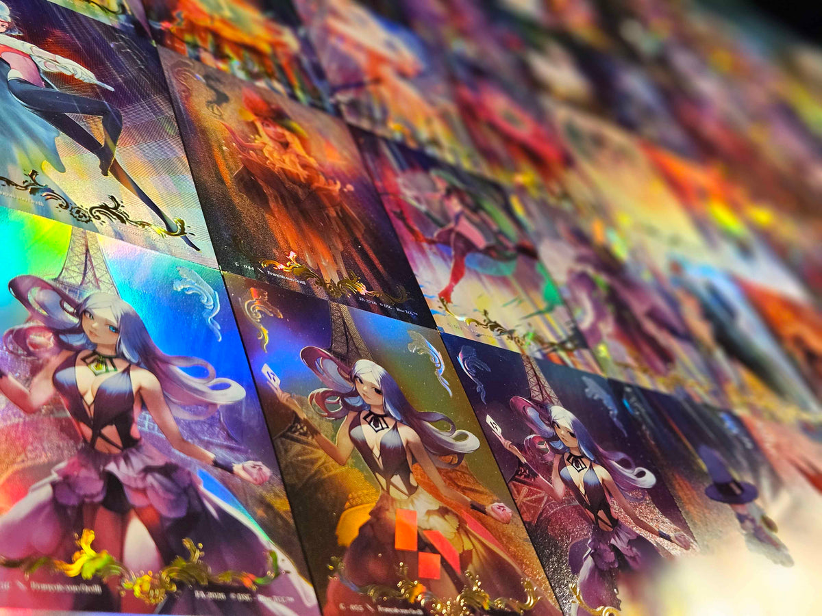Uncut Sheet Rainbow Foil Rise X GalaTCG