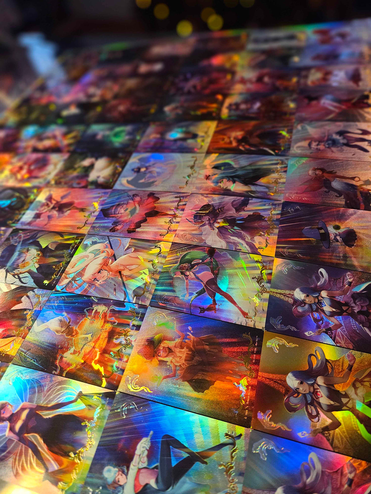 Uncut Sheet Rainbow Foil Rise X GalaTCG